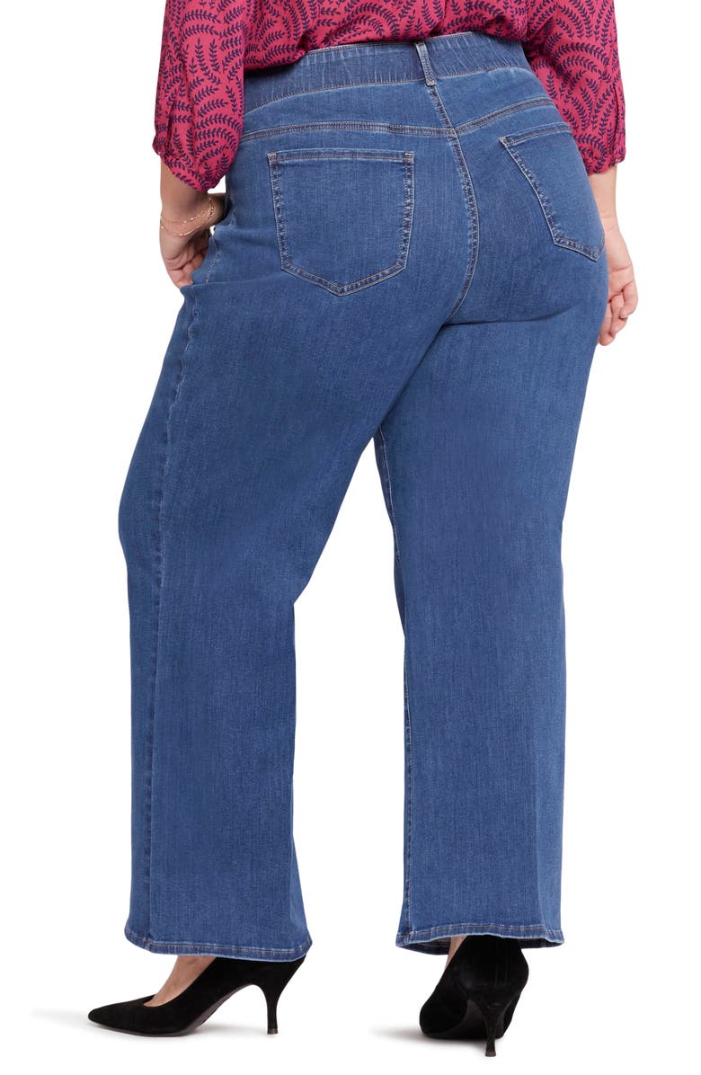 NYDJ Waist Match Major Wide Leg Jeans, Alternate, color, Waterfall
