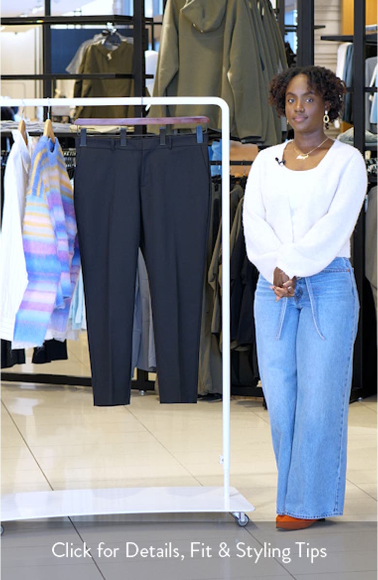 Straight Leg Suit Pants, sales video thumbnail