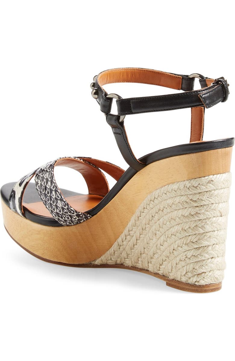 Lanvin Espadrille Wedge Sandal, Alternate, color,