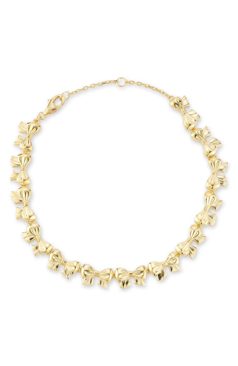 SPHERA MILANO Bow Chain Bracelet, Main, color, Gold