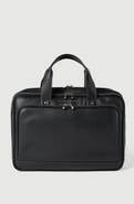 Brunello Cucinelli Grained calfskin briefcase with zipper