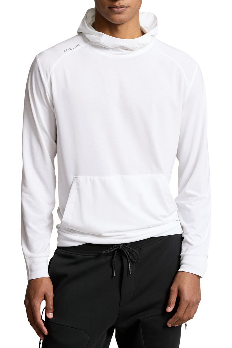 Lounge Jersey Hooded Sweatshirt, Main, color, CERAMIC WHITE