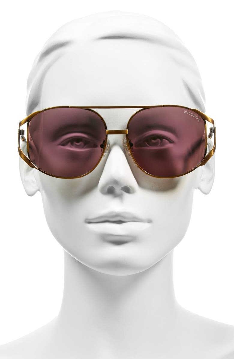 Wildfox 'Dynasty Deluxe' 59mm Retro Sunglasses, Alternate, color,