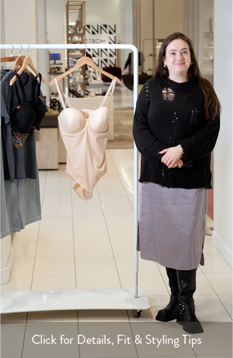 Red Carpet Strapless Shaping Bodysuit, sales video thumbnail