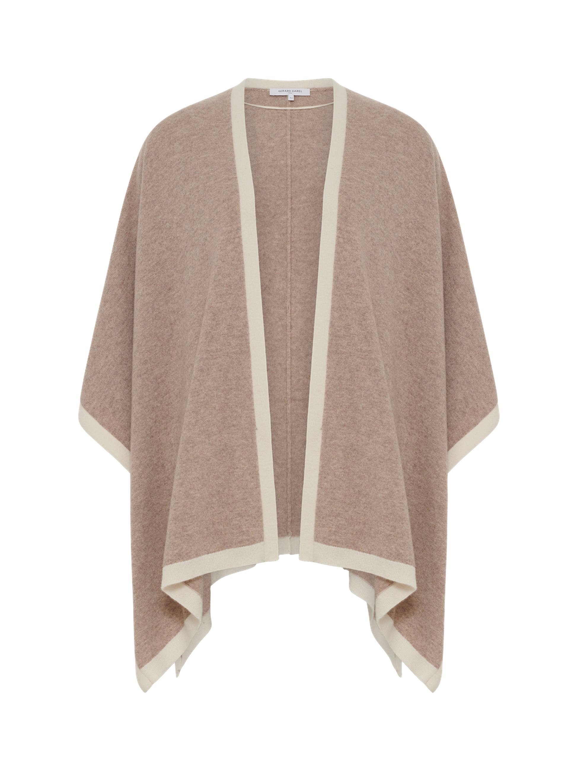 Lili Cashmere Draped Poncho - image 2