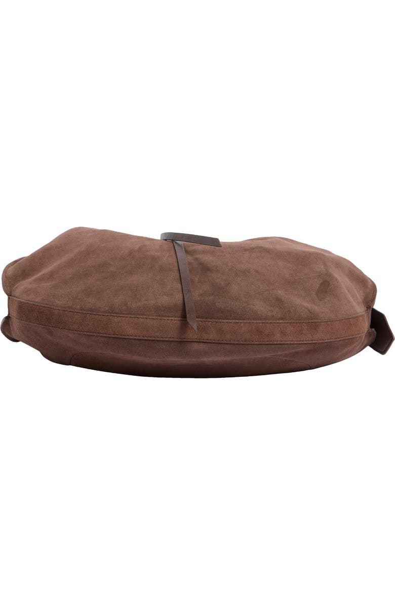 Dolce Vita Oakley Large Suede Hobo Bag, Alternate, color, Chocolate
