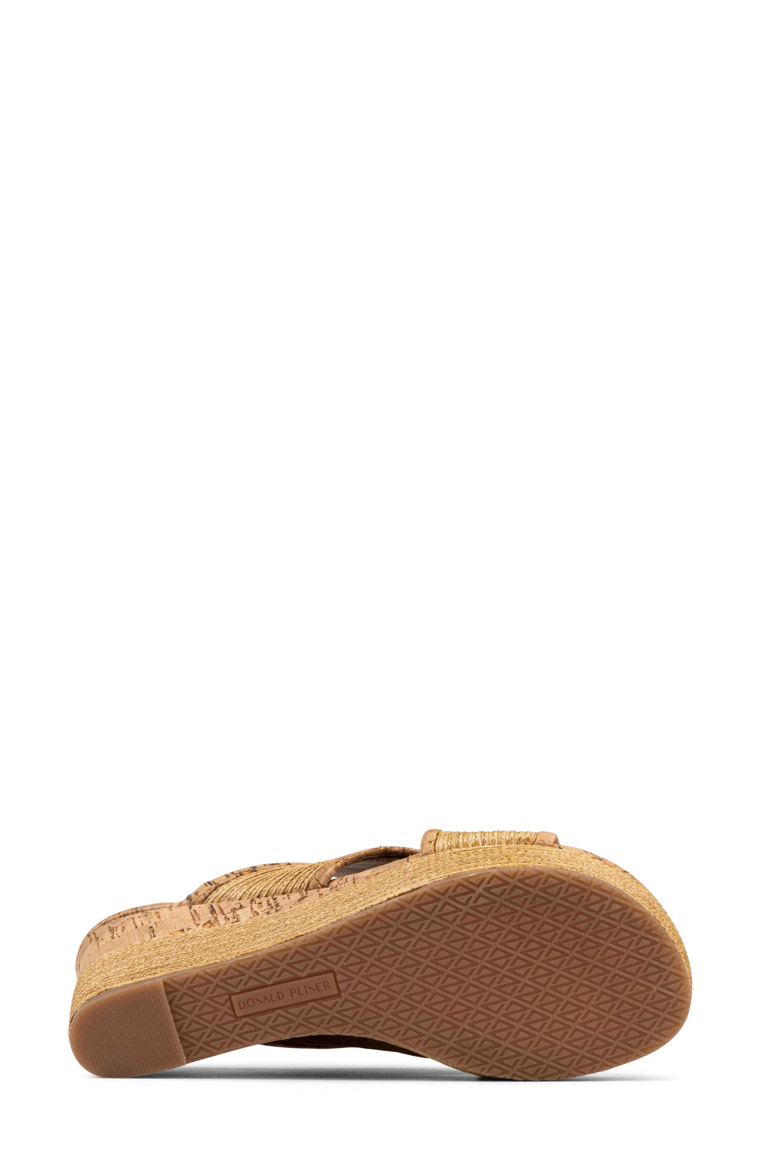 Gorgina Platform Wedge Sandal, Alternate, color, NATURAL