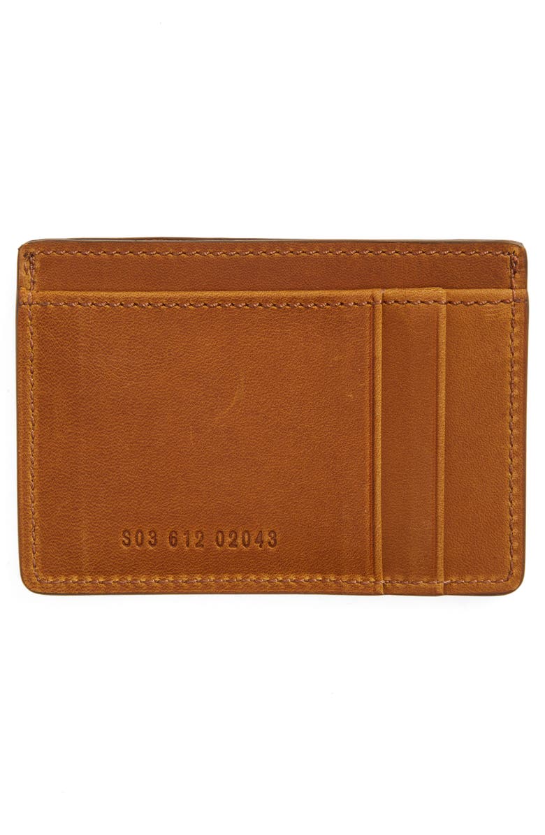 Shinola Leather Card Case, Alternate, color, 