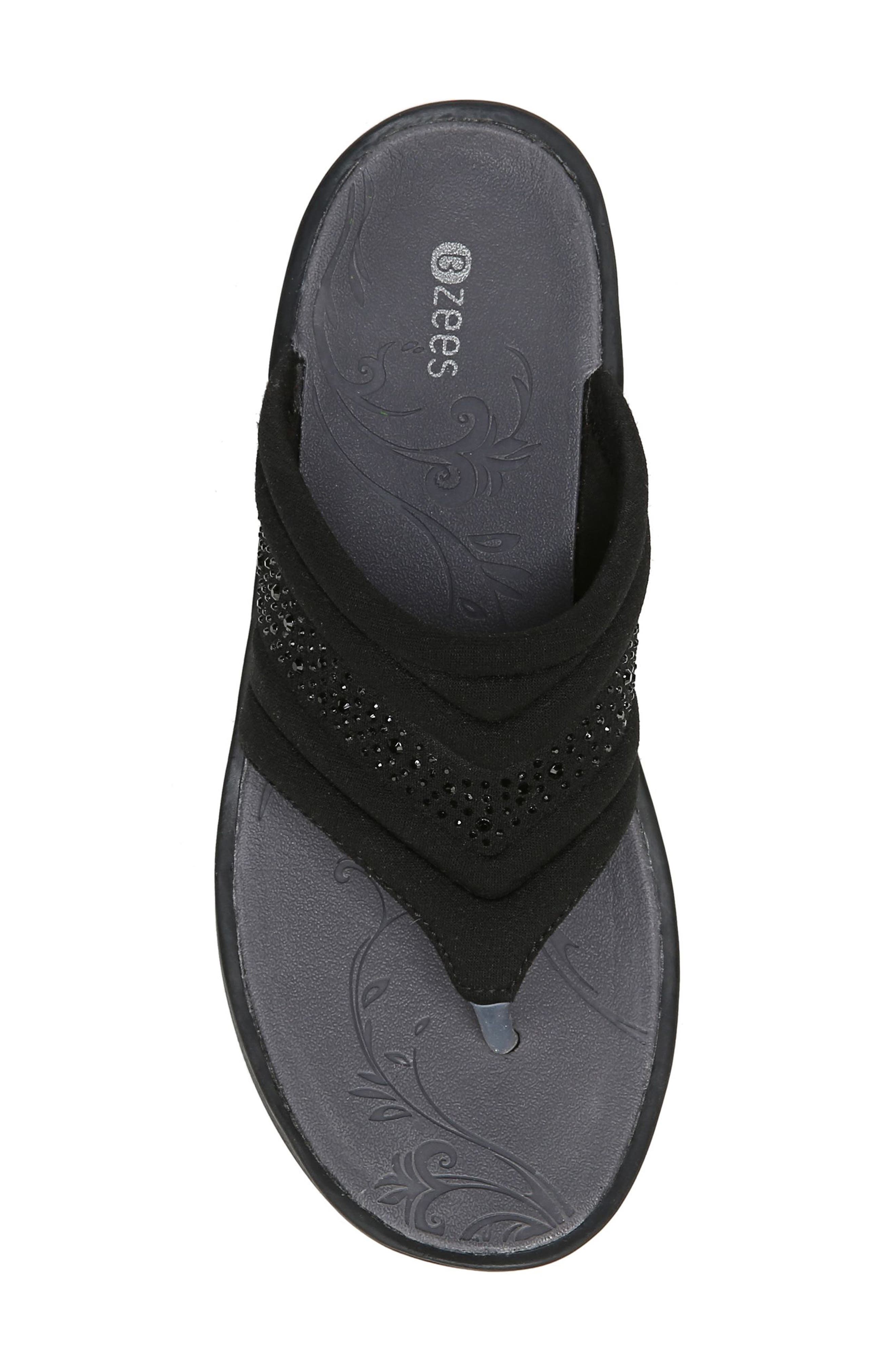 BZees Dazzle Me Flip Flop - Wide Width Available, Alternate, color, 