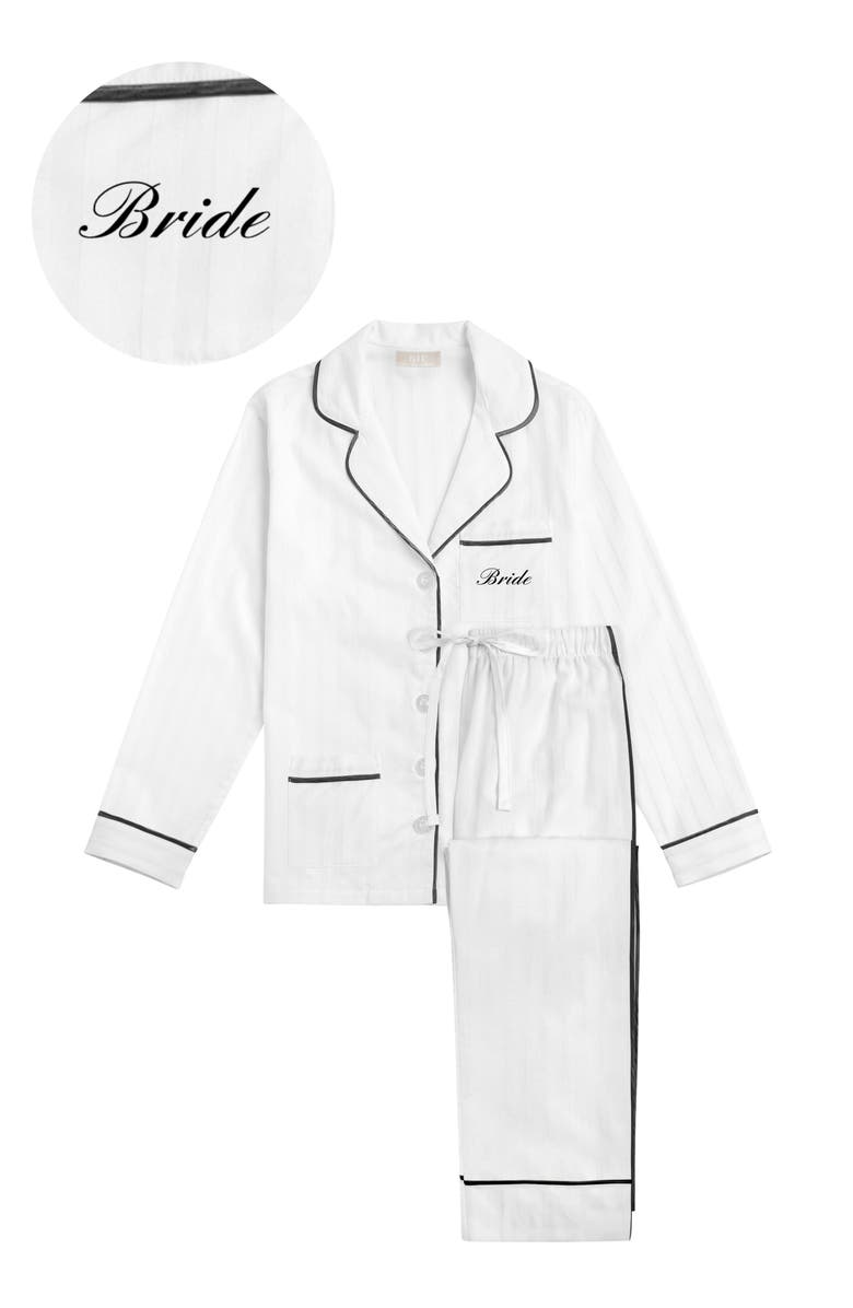 KIP Bride Cotton Long Pajama Set, Main, color,