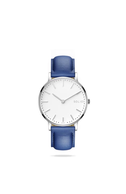 Solios Watches The Solar Classic | White Dial