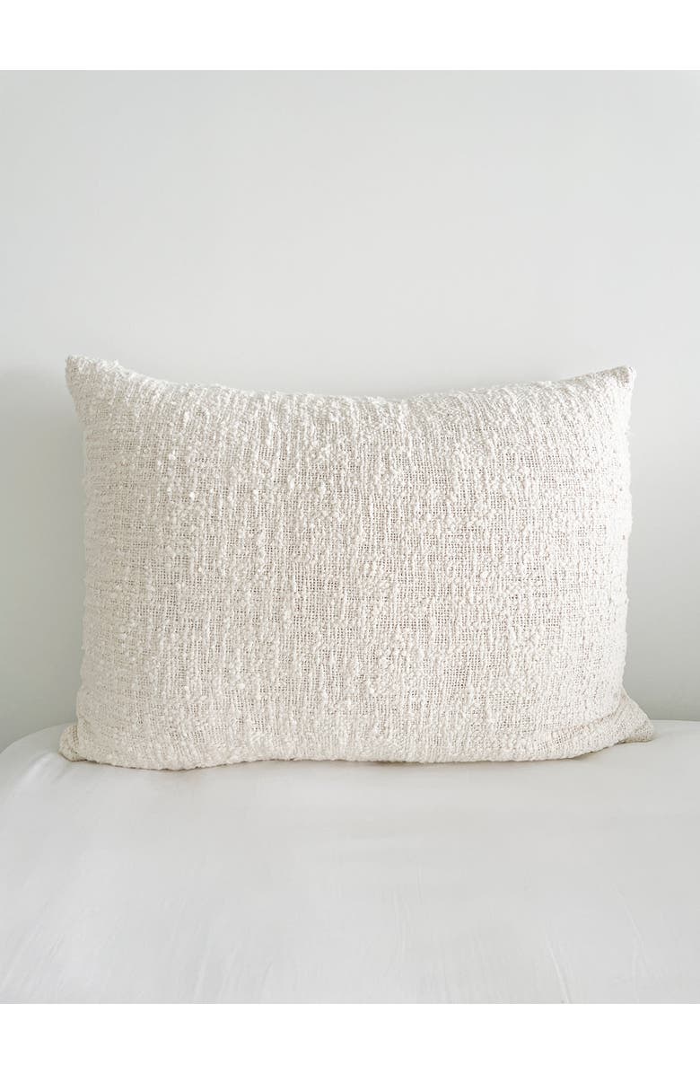 Anaya Cotton Boucle Dutch Euro Pillow Cover Only, Main, color,