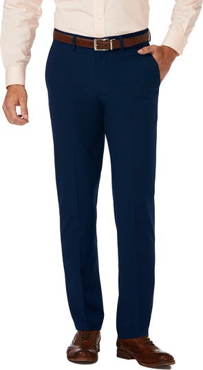 J.M. Haggar 4-Way Stretch Slim Fit Flat Front Dress Pant