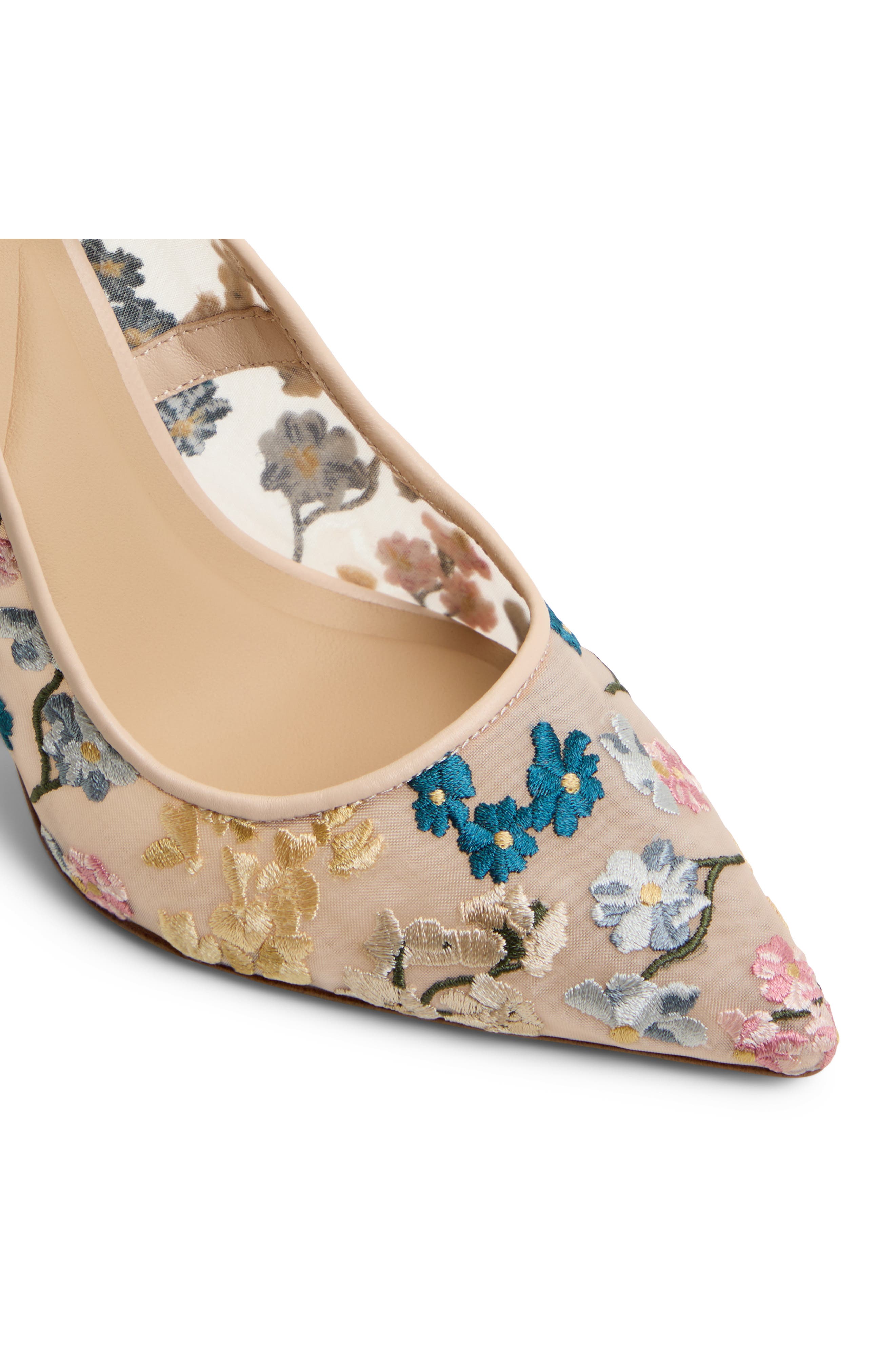 Ted Baker London Cara Icon Pointed Toe Pump, Alternate, color, 