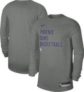 Nike Unisex Nike Heather Gray Phoenix Suns 2023/24 Legend On-Court Practice Long Sleeve T-Shirt