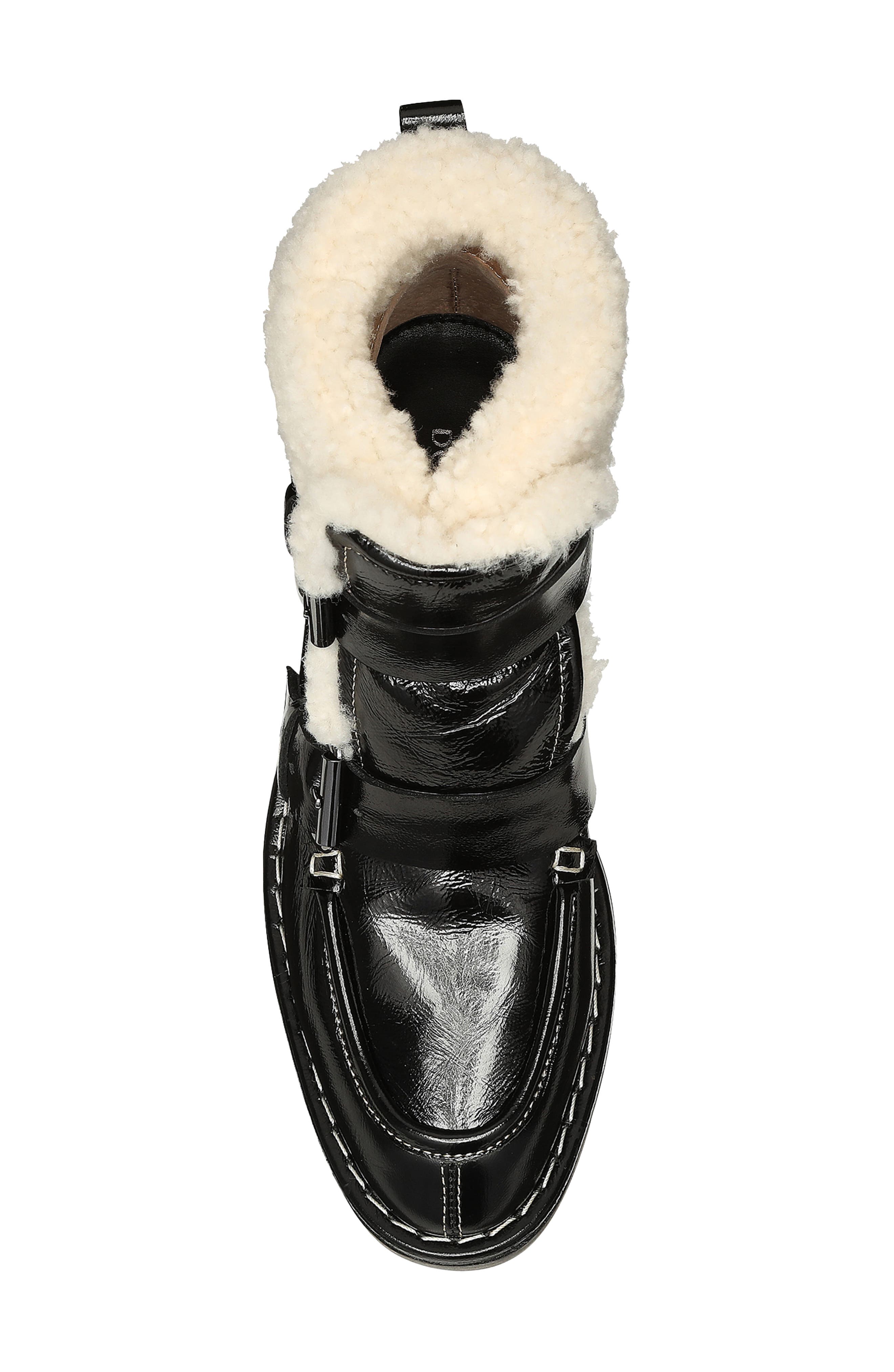 Donald Pliner Elix Genuine Shearling Bootie, Alternate, color, 