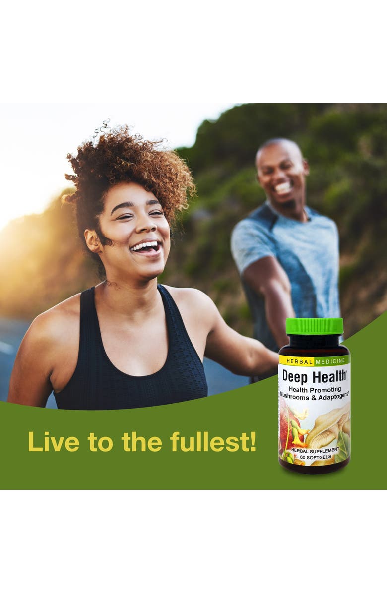 Trace Minerals Deep Health - Daily Use Adaptogen Supplement - Aids Immune Health & Energy - with Reishi Mushroom - 60 Softgels, Alternate, color, NO COLOR