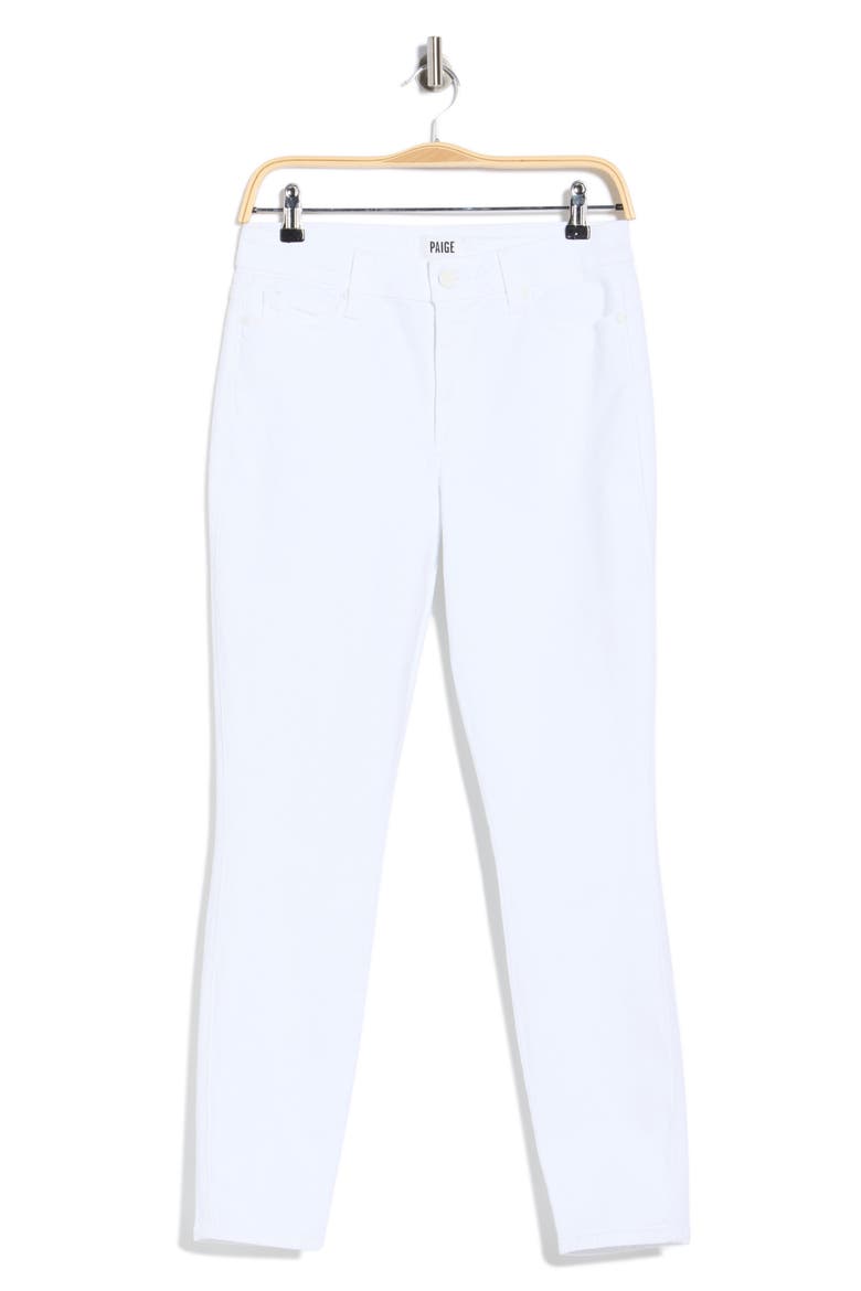 Hoxton Ankle Skinny Jeans, Alternate, color, CRISP WHITE