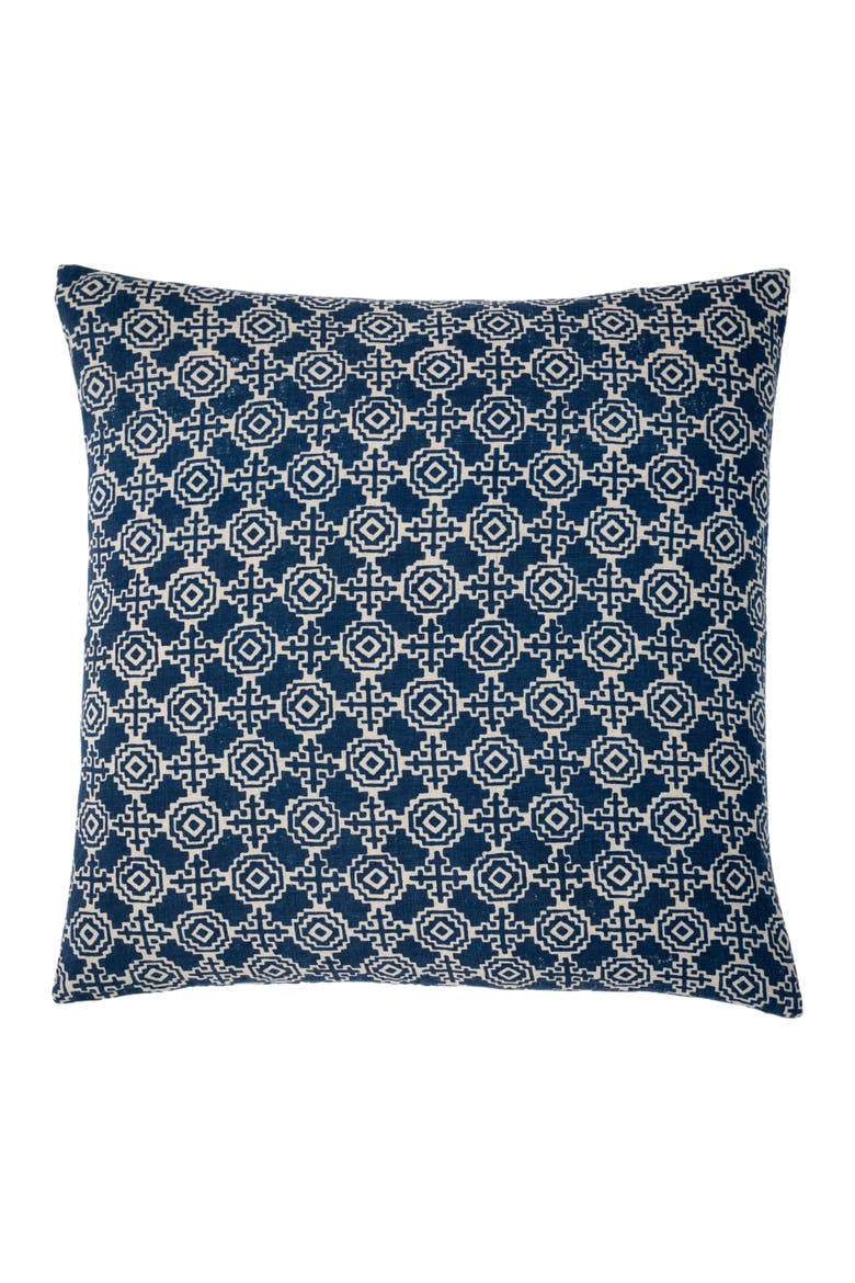 Yuma Indigo Pillow Cover, Main, color, Indigo