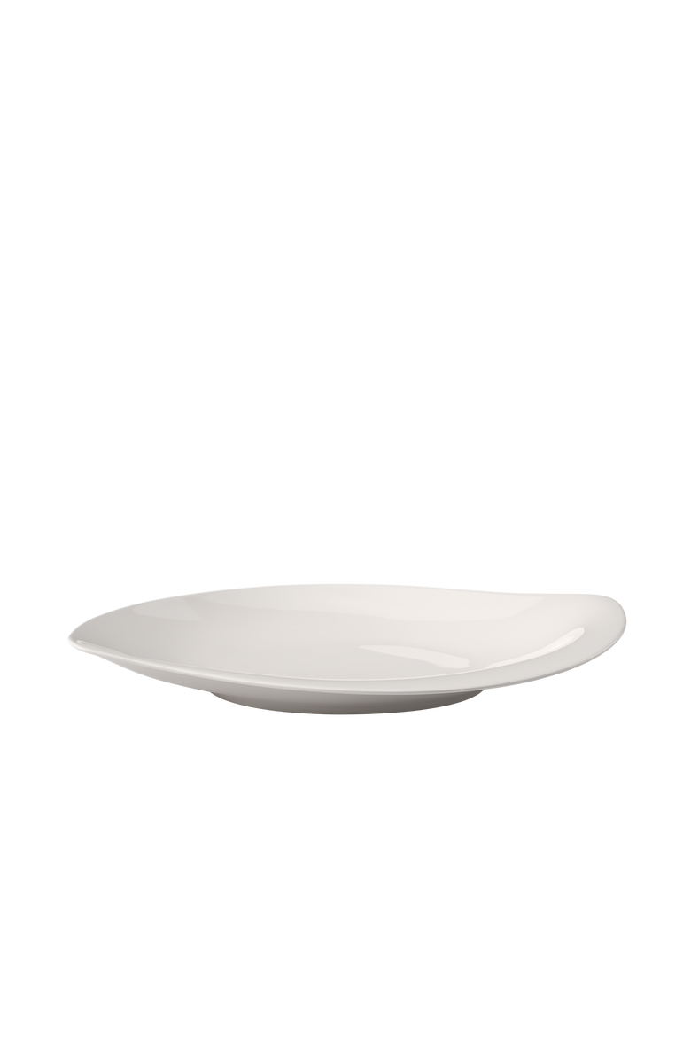 New Cottage Special Serve Salad Shallow Bowl, Main, color, White