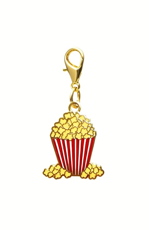 Popcorn Pet Collar Charm