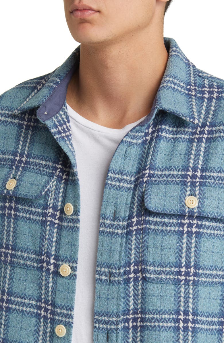 Rails Berkshire Herringbone Check Shirt Jacket, Alternate, color,