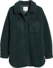 Thread & Supply Plaid Fleece Shirt Jacket