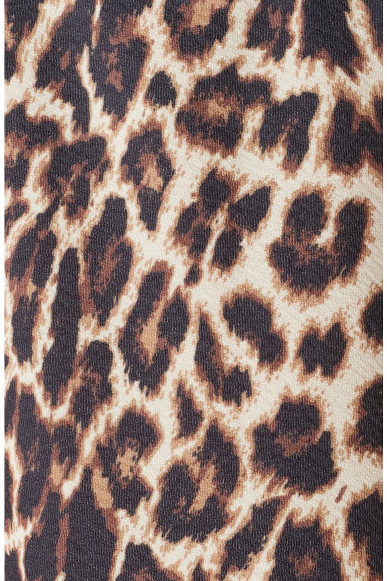 Leisa Faux Leopard Poncho, Alternate, color, LEOPARD