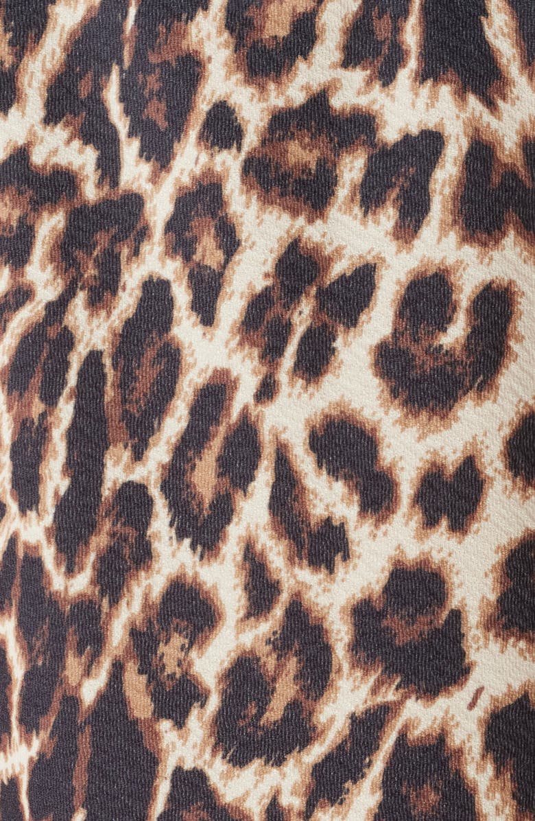 NIKKI LUND Leisa Faux Leopard Poncho, Alternate, color, Leopard