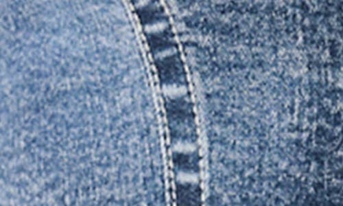 True Religion Crop Denim Crystal Vest In Contera