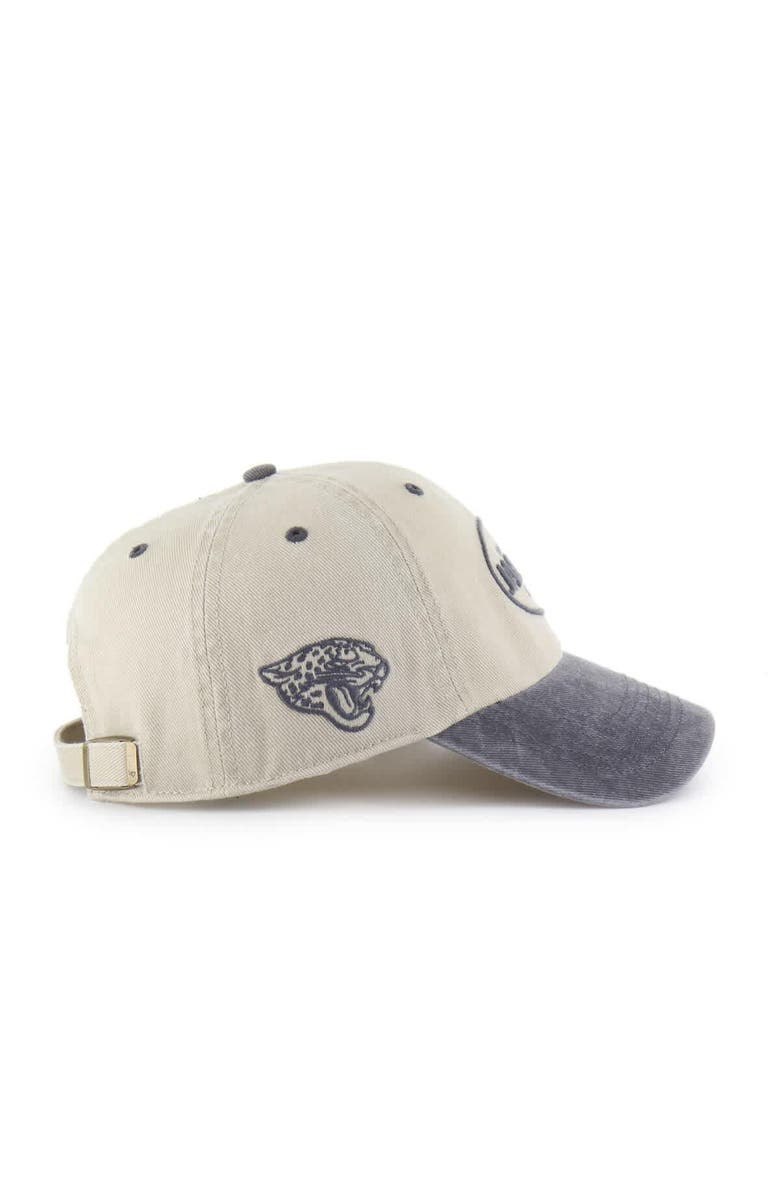 '47 Men's '47 Khaki Jacksonville Jaguars Breaking Trail Clean Up Adjustable Hat, Alternate, color, Khaki