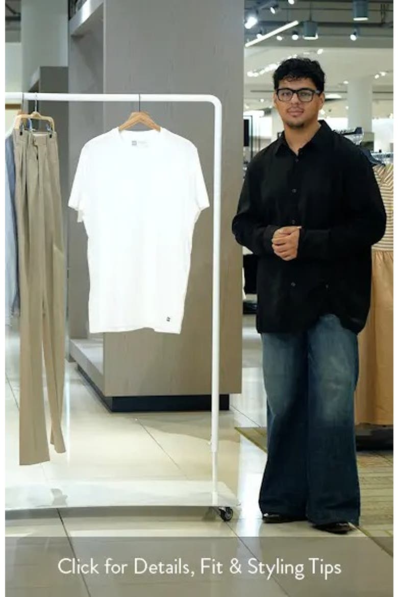 DropTemp™ Dry Cotton V-Neck Undershirt 2-Pack video