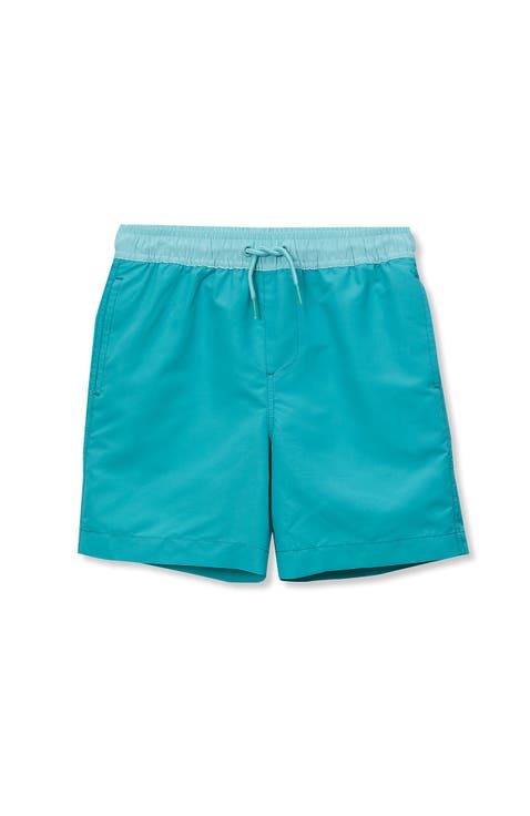 Boys Print Swim Trunks