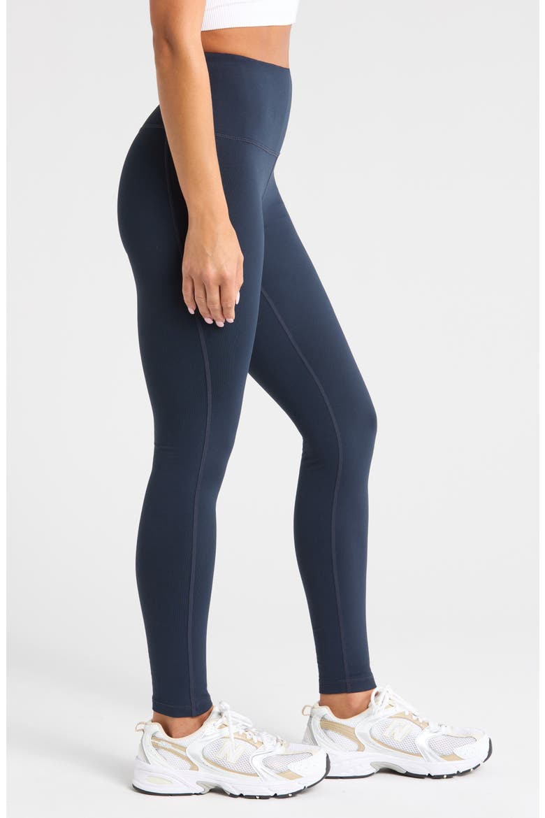 Live In High Waist Leggings, Alternate, color, NAVY SAPPHIRE