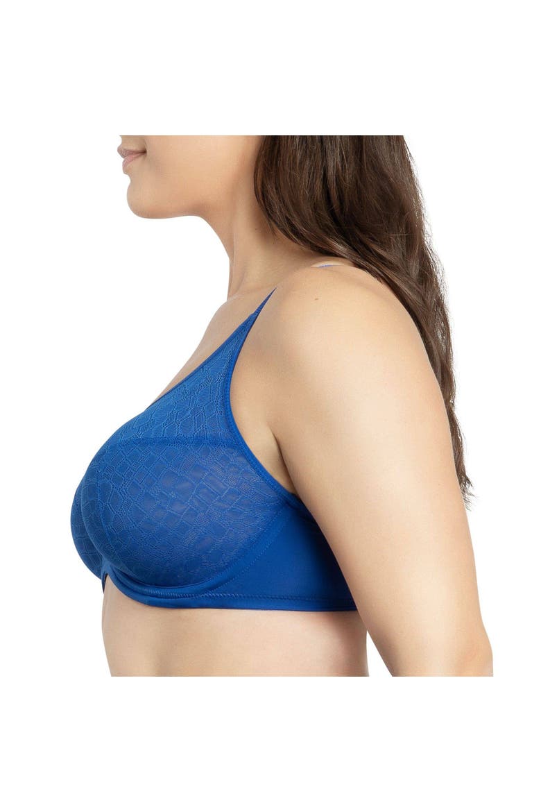 Enora Minimizer Bra, Alternate, color, Sapphire