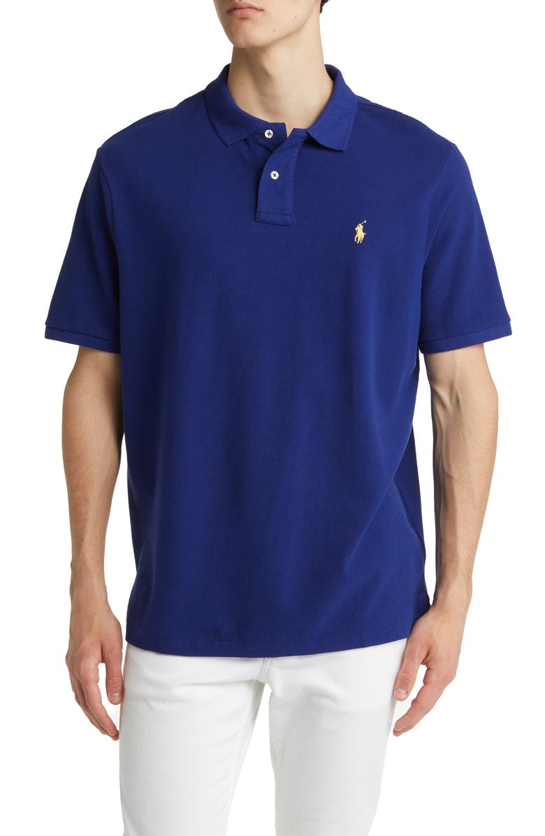 Polo Ralph Lauren Cotton Piqué Polo, Main, color, 