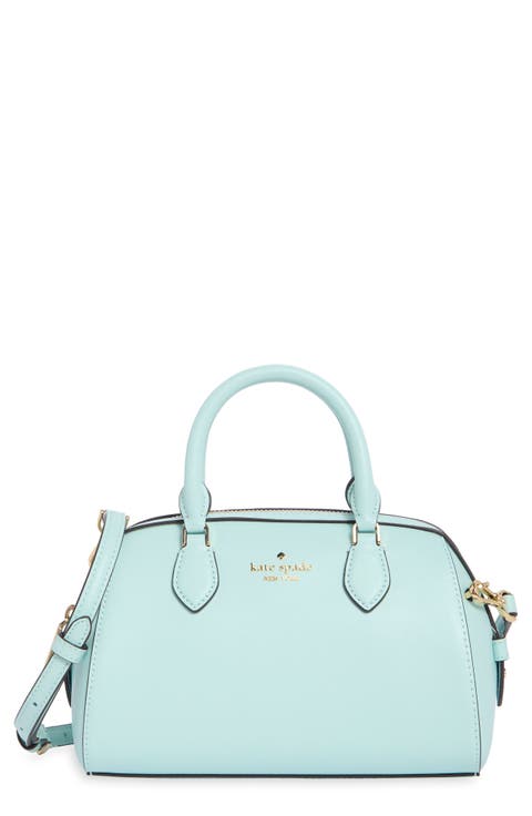 madison saffiano leather small satchel