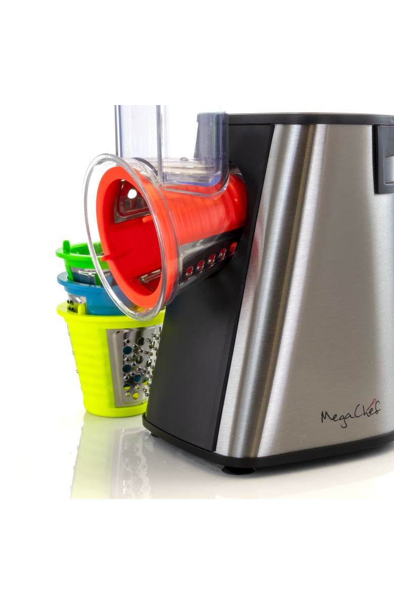 Megachef 4 in 1 Electric Salad Maker, Salad Shooter, Alternate, color, Grey