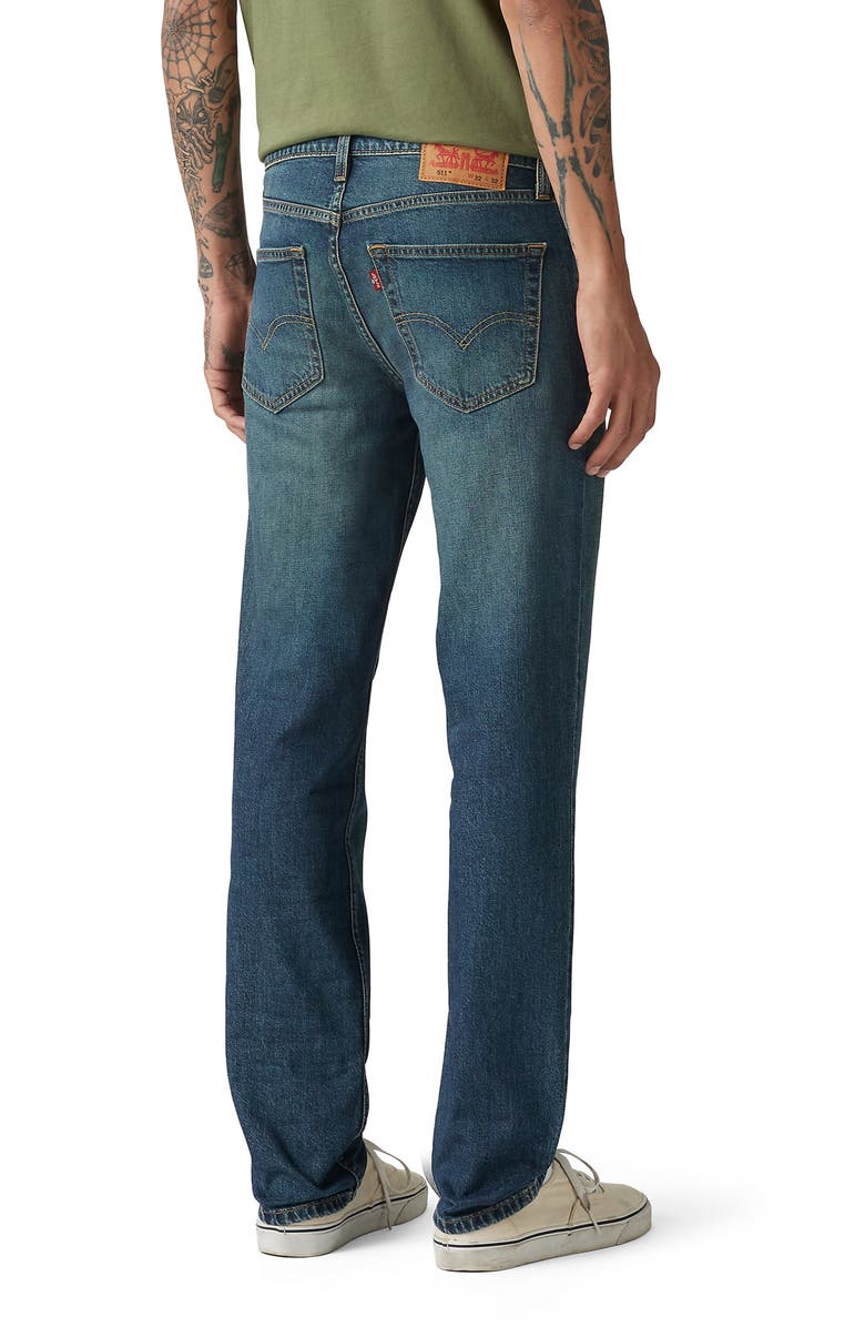 Levi's<sup>®</sup> 511<sup>™</sup> Slim Fit Jeans, Alternate, color, Hard Edge