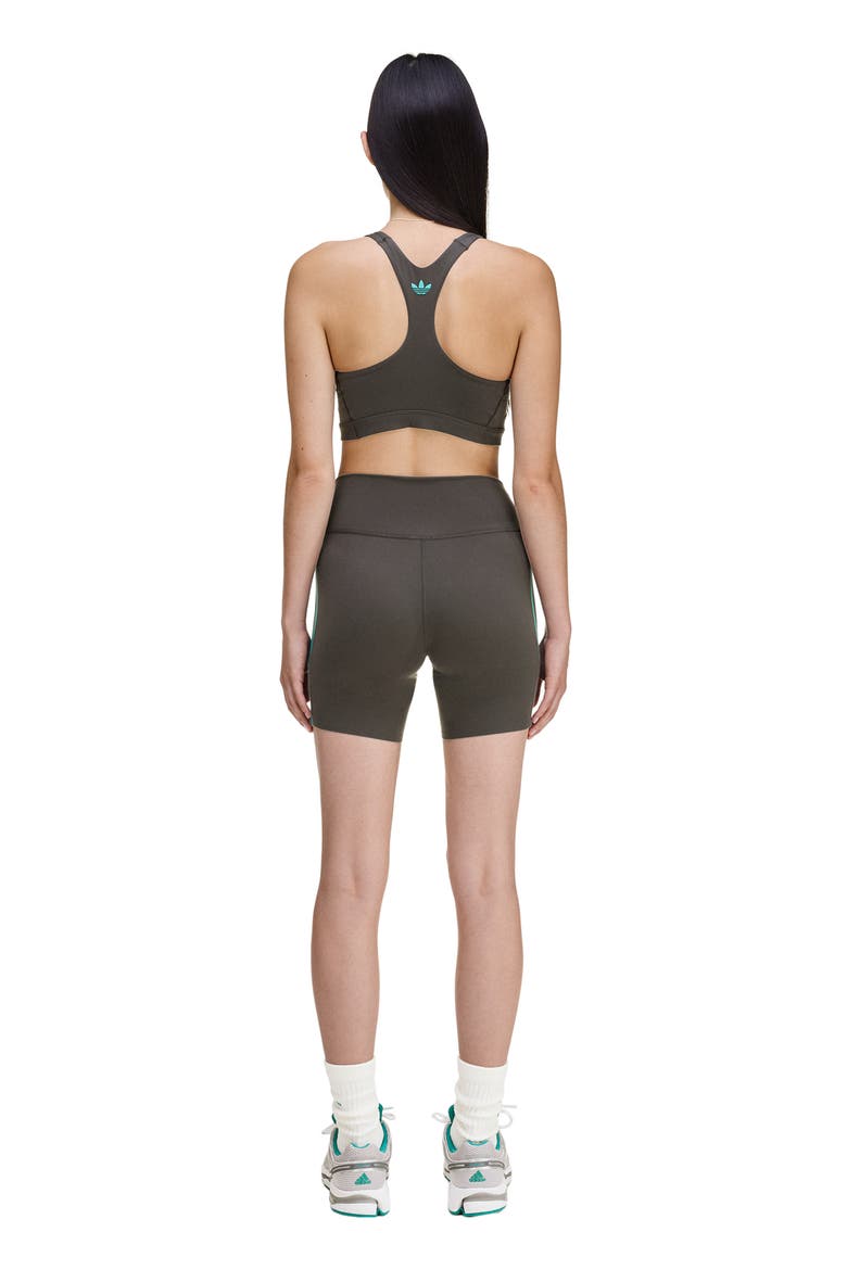 x Sporty & Rich Sports Bra, Alternate, color, CARBON