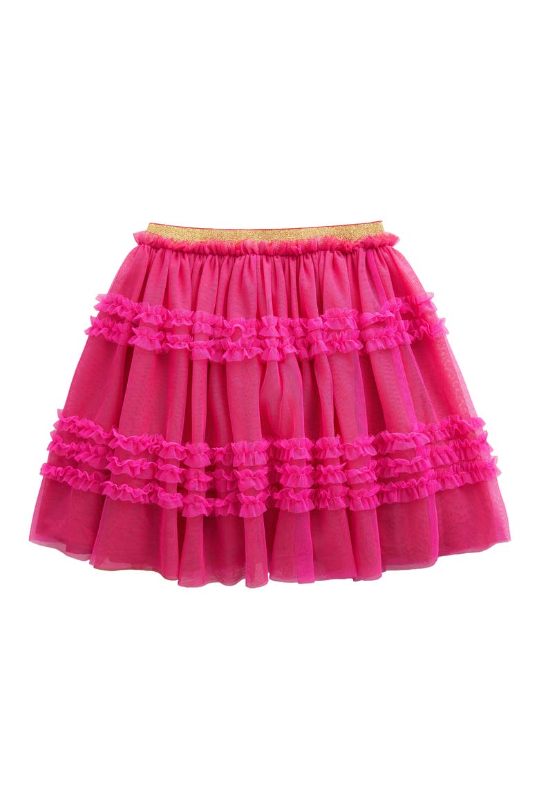 Kids' Ruffled Tulle Skirt, Main, color, SHOCKING PINK