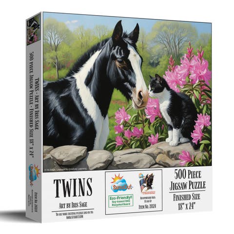 Twins 500 piece Jigsaw Puzzle for Adults