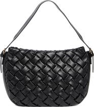 URBAN EXPRESSIONS HANDBAGS Thread Quilted Shoulder Bag