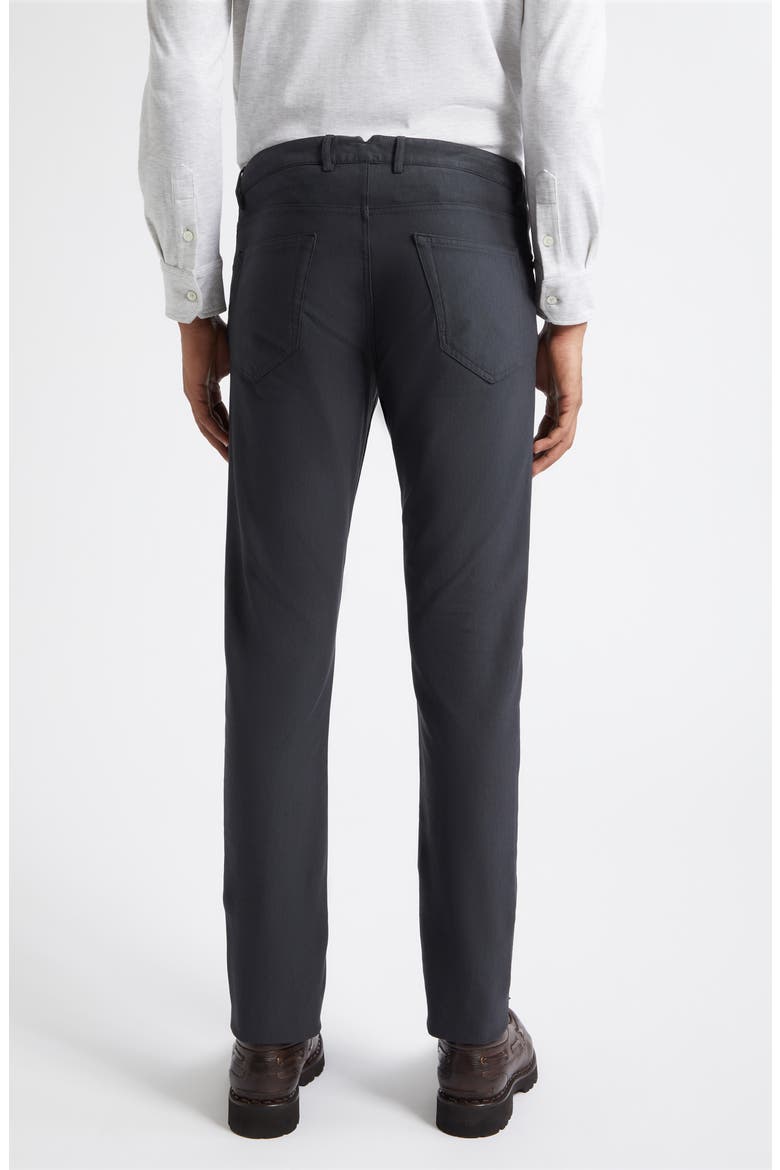 Stretch Cotton Blend Pants, Alternate, color, 22NN BLACK