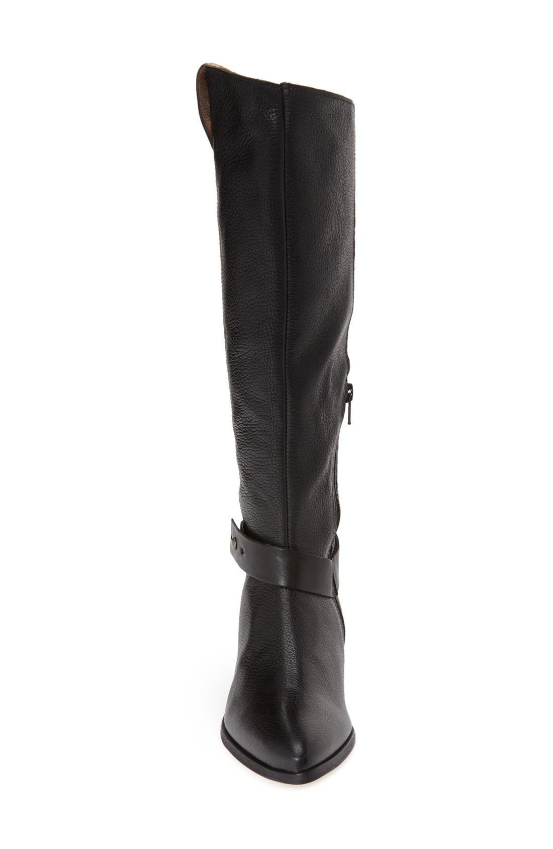 'Dynamic' Riding Boot, Alternate, color, BLACK