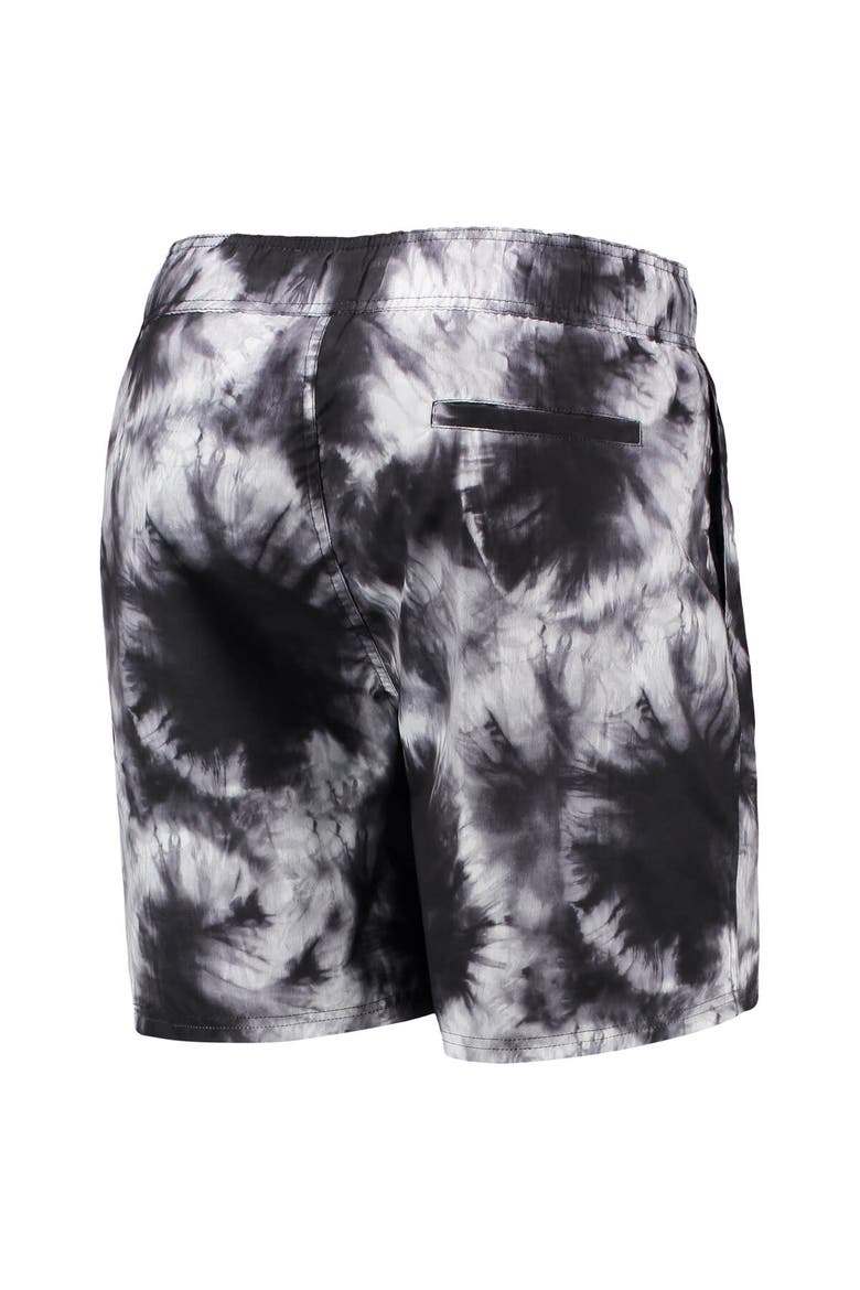 Men's G-III Sports by Carl Banks Black Cleveland Browns Splash Volley Swim Shorts, Alternate, color, Black