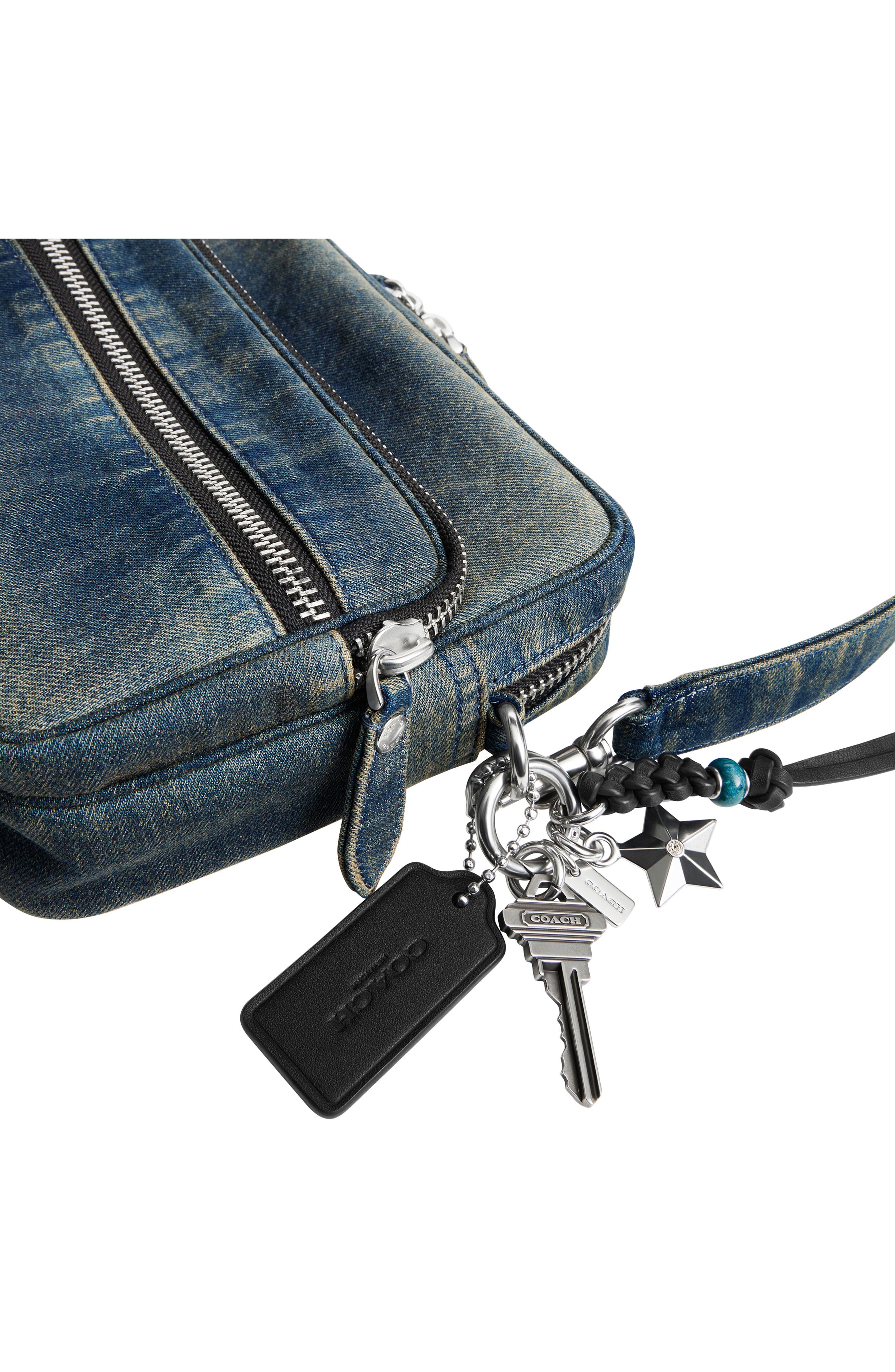 COACH Dakota Crossbody Bag in Cotton Denim, Alternate, color, 