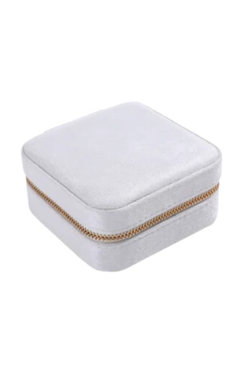 Velvet Square Jewelry Case