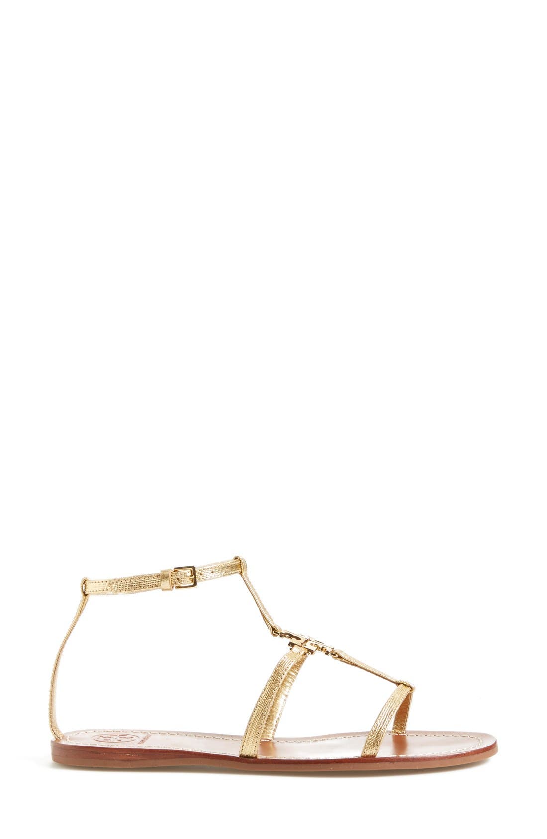 Tory Burch 'Lowell' Leather Sandal, Alternate, color, 