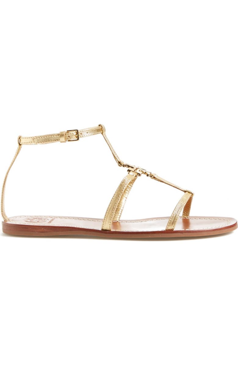 Tory Burch 'Lowell' Leather Sandal, Alternate, color,